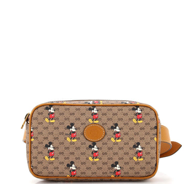 Gucci Disney Mickey Mouse Belt Bag Printed Mini GG Coated Canvas Small
