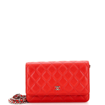 Chanel Wallet on Chain Quilted Caviar