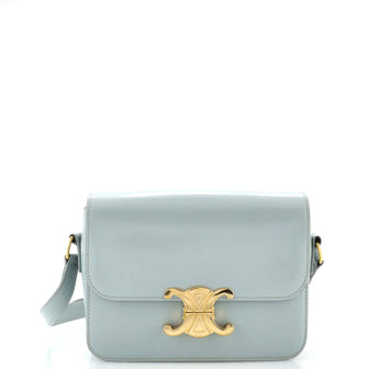 Celine Triomphe Shoulder Bag Smooth Calfskin Teen