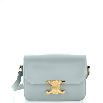 Celine Triomphe Shoulder Bag Smooth Calfskin Teen