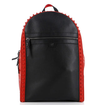 Christian Louboutin Backparis Backpack Spiked Leather Medium