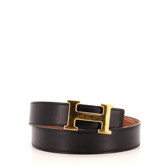 Hermes Constance Reversible Belt Leather Medium