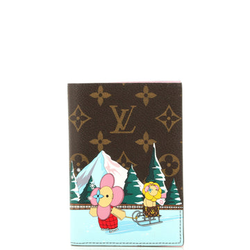 Louis Vuitton Passport Cover Limited Edition Vivienne Xmas Monogram Canvas