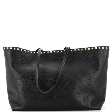 Valentino Garavani Rockstud Shopper Tote Leather Large