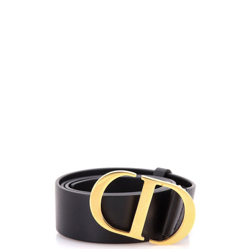Christian Dior 30 Montaigne Belt Leather Wide