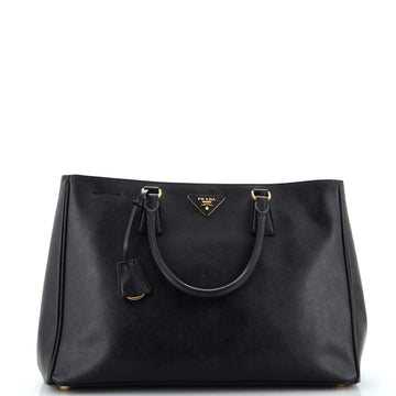 Prada Double Zip Lux Tote Saffiano Leather Large
