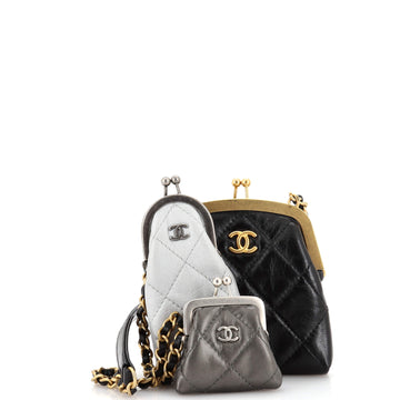 Chanel Multi Clutch with Chain Quilted Leather