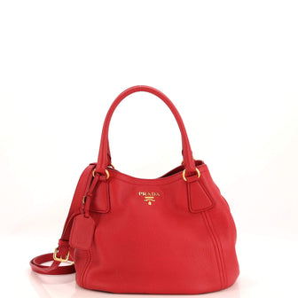 Prada Convertible Satchel Vitello Daino Medium