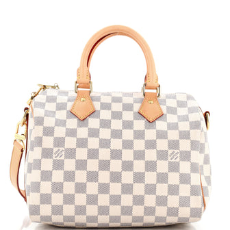 Louis Vuitton Speedy Bandouliere Bag Damier 25