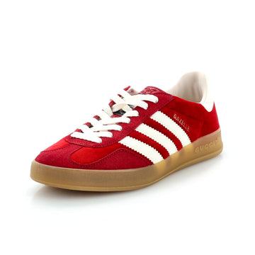 Gucci x Adidas Women's Gazelle Sneakers Velvet and Suede