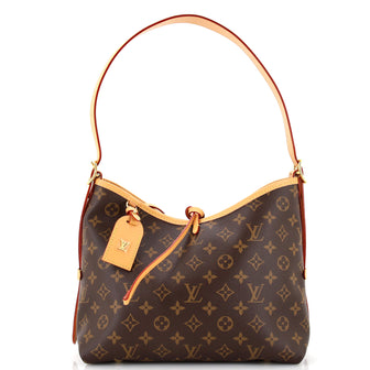 Louis Vuitton CarryAll Hobo Monogram Canvas PM