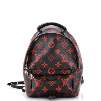 Louis Vuitton Palm Springs Backpack Limited Edition Monogram Infrarouge Mini