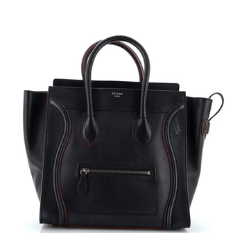 Celine Luggage Bag Smooth Leather Mini