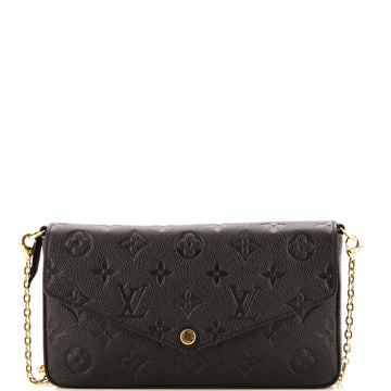 Louis Vuitton Felicie Pochette Monogram Empreinte Leather