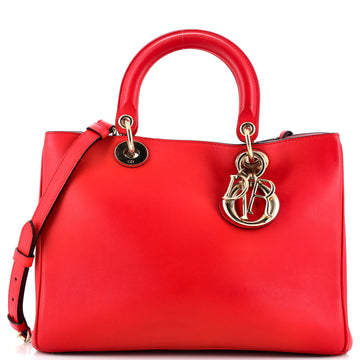 Christian Dior Diorissimo Tote Smooth Calfskin Medium