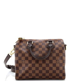 Louis Vuitton Speedy Bandouliere Bag Damier 25