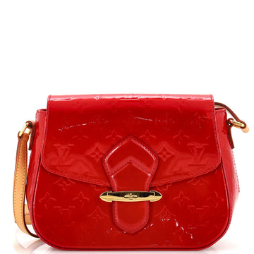 Louis Vuitton Bellflower Handbag Monogram Vernis GM