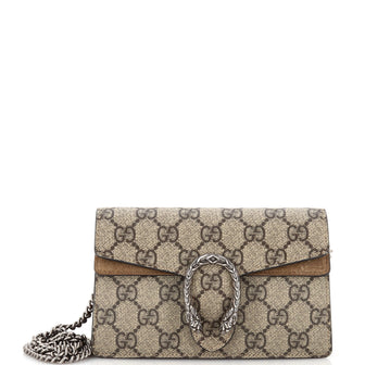 Gucci Dionysus Bag GG Coated Canvas Super Mini