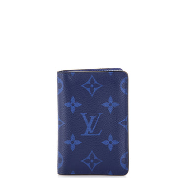 Louis Vuitton Pocket Organizer Monogram Taigarama