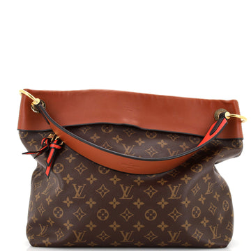 Louis Vuitton Tuileries Hobo Monogram Canvas with Leather