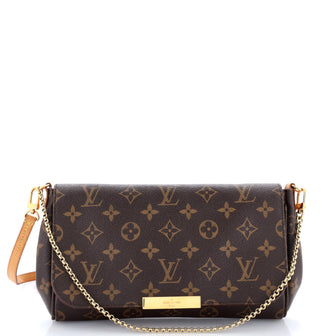 Louis Vuitton Favorite Handbag Monogram Canvas MM