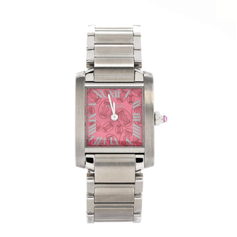 Cartier Limited Edition Tank Francaise Quartz Watch Stainless Steel 20