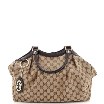 Gucci Sukey Tote GG Canvas Medium