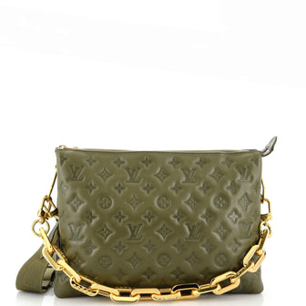 Louis Vuitton Coussin Bag Monogram Embossed Lambskin MM