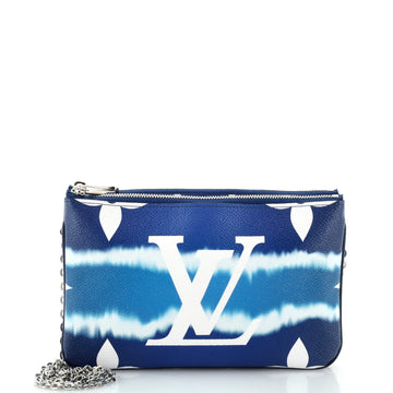 Louis Vuitton Double Zip Pochette Limited Edition Escale Monogram Giant