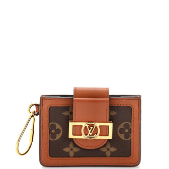 Louis Vuitton Dauphine Multicartes Reverse Monogram Canvas