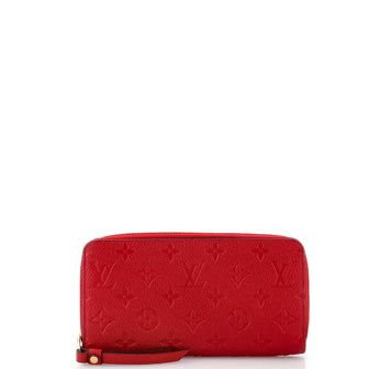 Louis Vuitton Zippy Wallet Monogram Empreinte Leather