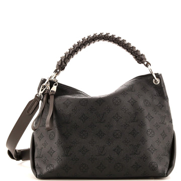 Louis Vuitton Braided Handle Beaubourg Hobo Mahina Leather MM