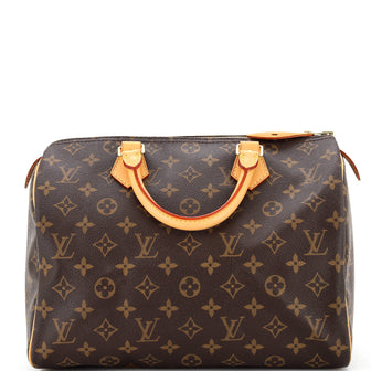 Louis Vuitton Speedy Handbag Monogram Canvas 30