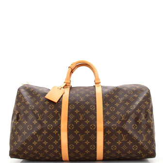 Louis Vuitton Keepall Bag Monogram Canvas 55