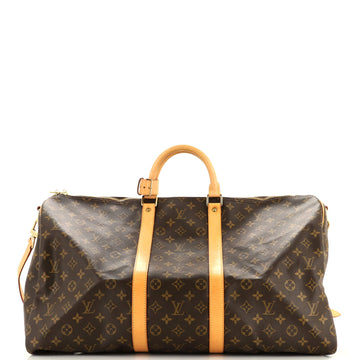Louis Vuitton Keepall Bandouliere Bag Monogram Canvas 55