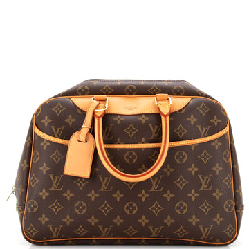 Louis Vuitton Deauville Handbag Monogram Canvas
