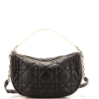 Christian Dior Vibe Hobo Cannage Quilt Lambskin Medium