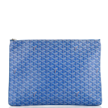 Goyard Senat Zip Pouch Coated Canvas GM