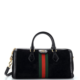 Gucci Ophidia Boston Bag Suede Medium