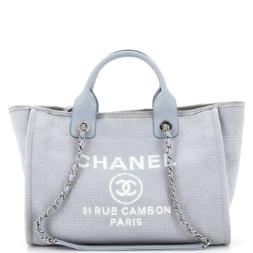Chanel Deauville NM Tote Mixed Fibers Small