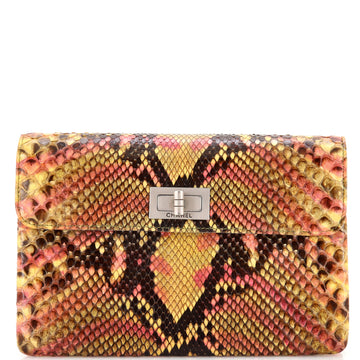 Chanel Reissue 2.55 Flap Clutch Python