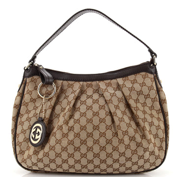 Gucci Sukey Hobo GG Canvas Medium