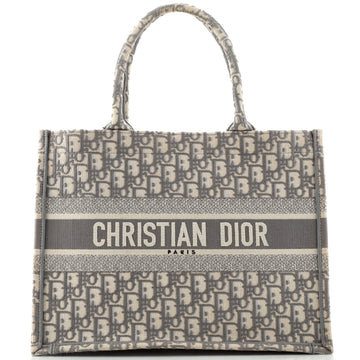 Christian Dior Book Tote Oblique Canvas Medium
