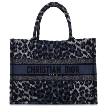 Christian Dior Book Tote Mizza Embroidered Canvas Medium