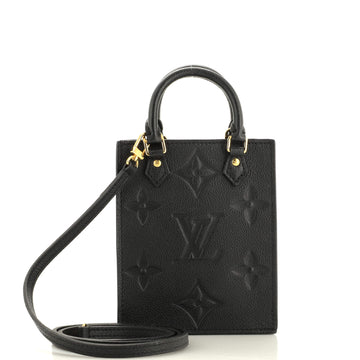 Louis Vuitton Petit Sac Plat Bag Monogram Empreinte Giant