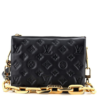 Louis Vuitton Coussin Bag Monogram Embossed Lambskin BB