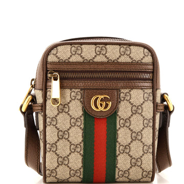 Gucci Ophidia Messenger Bag GG Coated Canvas Mini