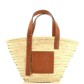 Loewe Basket Tote Raffia Medium