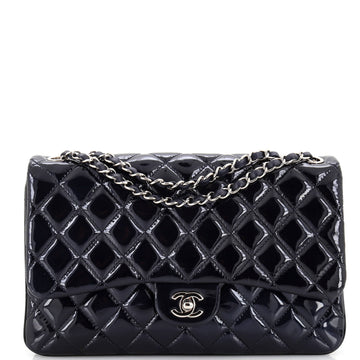 Chanel 3 Flap Bag Quilted Patent Jumbo