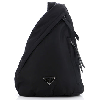 Prada Zip Sling Backpack Re-Nylon